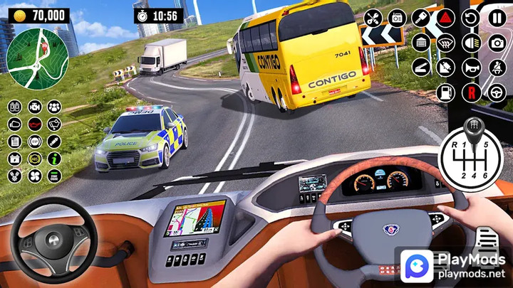 Bus Driving School : Bus Games<span>(Speed change)</span> screenshot image 4_Androidswiki.net