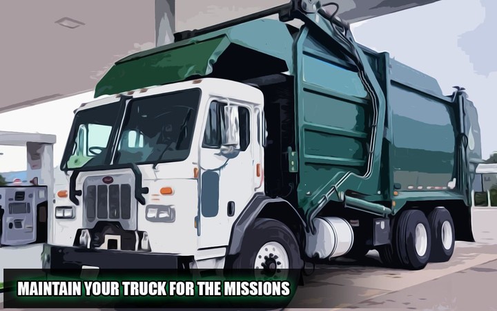 Trash Truck Game Garbage Truck screenshot image 9_Androidswiki.net