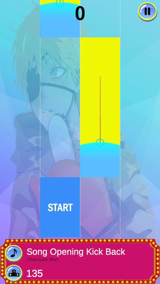 Chainsaw Man Piano Hop Tiles screenshot image 3_Androidswiki.net