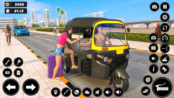 Auto Tuk Tuk Rickshaw Game screenshot image 2_Androidswiki.net