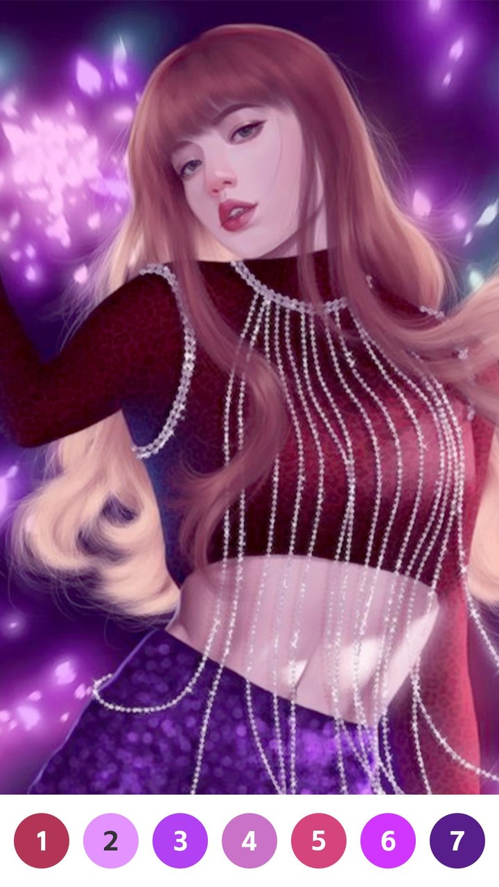 KPOP Paint by Number Coloring screenshot image 4_Androidswiki.net