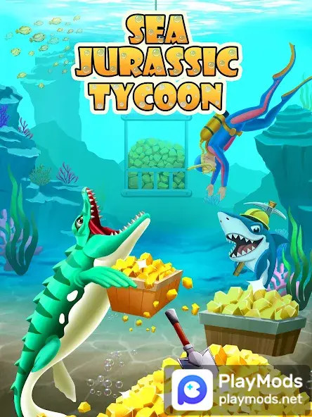 Sea Jurassic Tycoon<span>(No Ads)</span> screenshot image 1_Androidswiki.net
