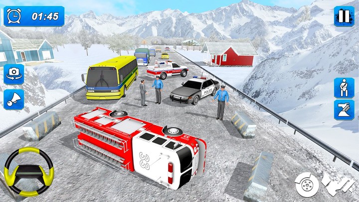 Snow Bus Simulator Games screenshot image 4_Androidswiki.net