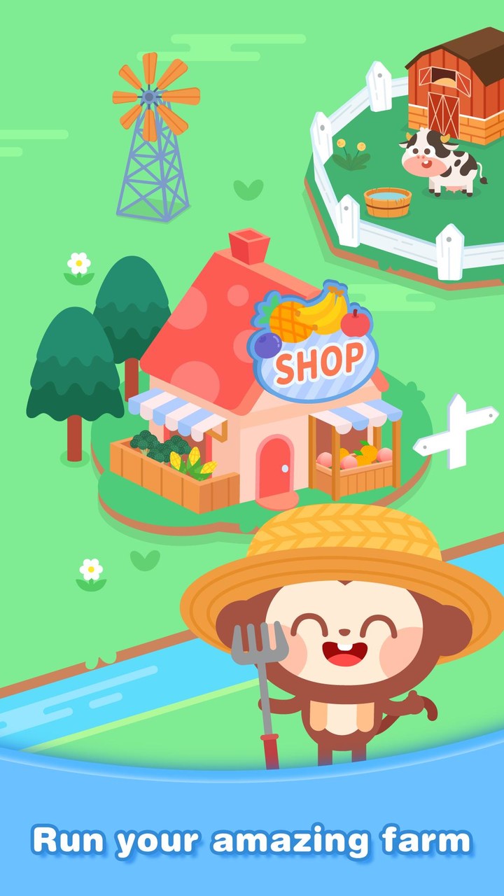Children Happy Farm：DuDu Games screenshot image 2_Androidswiki.net