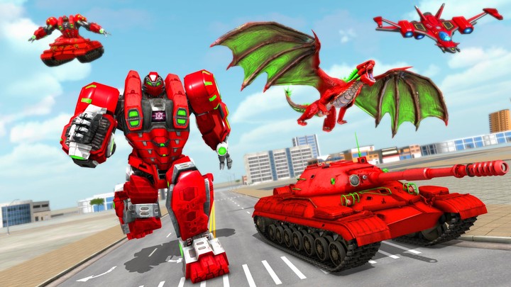 Mech Robot Car Transform Games screenshot image 10_Androidswiki.net