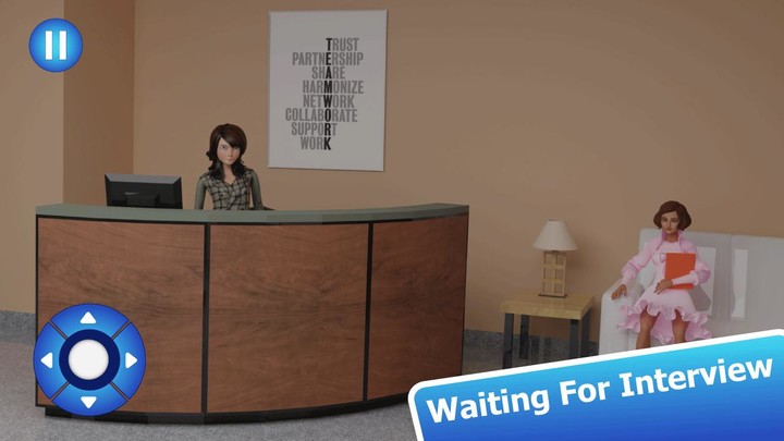 Office Girl Simulator Game 3D screenshot image 5_Androidswiki.net