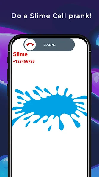 Slime Fake Call Simulator screenshot image 3_Androidswiki.net