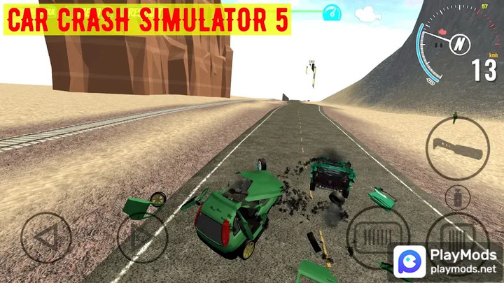 Car Crash Simulator 5<span>(No Ads)</span> screenshot image 2_Popularmodapk.com