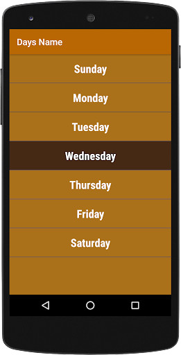 Learning Days of the Week and Months of Year names screenshot image 2_Androidswiki.net