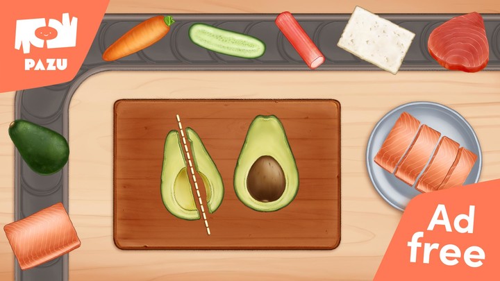 Sushi Maker Kids Cooking Games screenshot image 2_Androidswiki.net