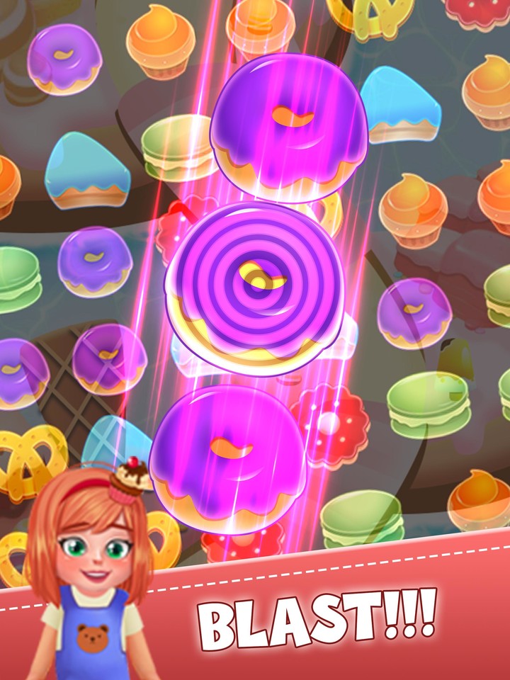 Cookie Dessert Match and Blast screenshot image 4_Androidswiki.net