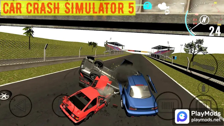 Car Crash Simulator 5<span>(No Ads)</span> screenshot image 1_Popularmodapk.com