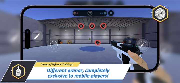 Aim Trainer Mobile : Practice! screenshot image 1_Androidswiki.net