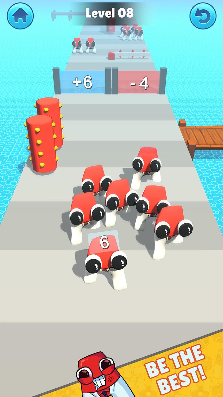 Merge Alphabet Lore Run 3D screenshot image 1_Androidswiki.net