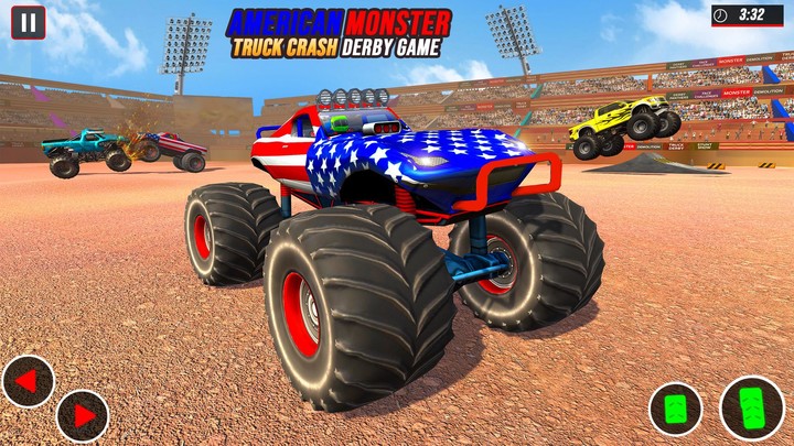 American Monster Truck Derby screenshot image 4_Androidswiki.net