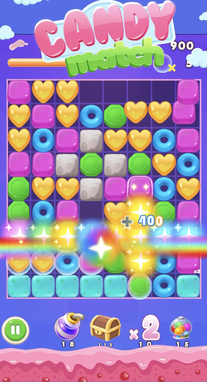 Candy Match Puzzle - Matching screenshot image 2_Androidswiki.net