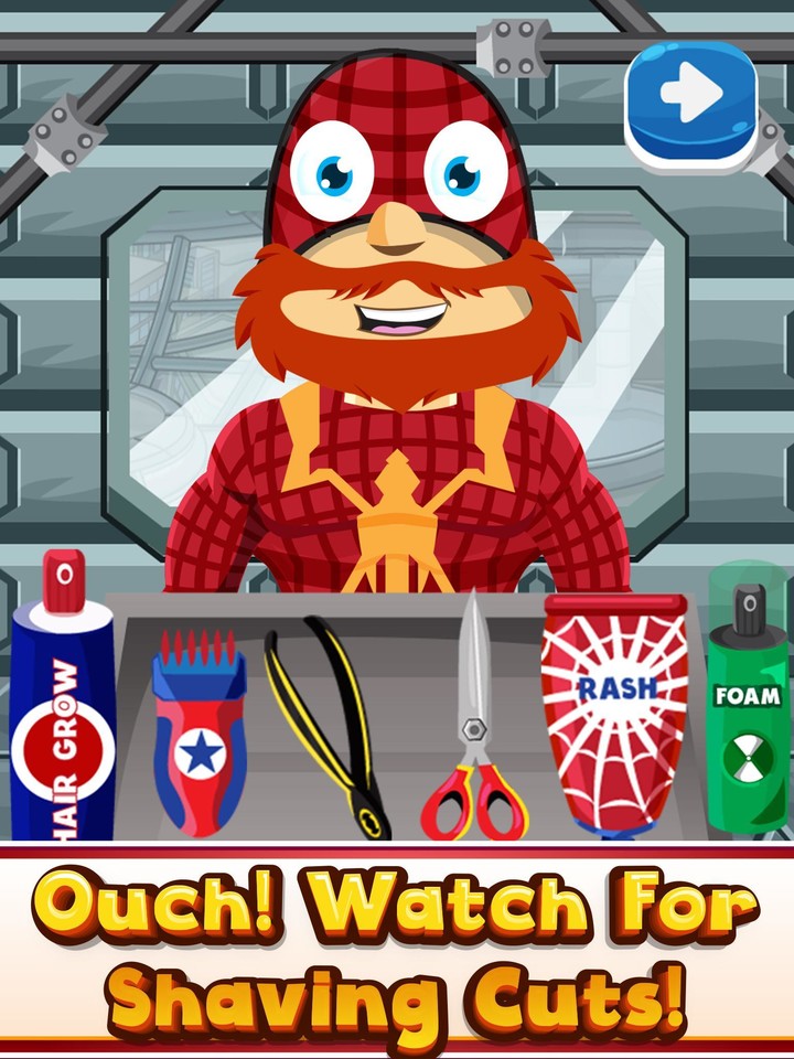 Superhero Shaving Adventure screenshot image 3_Androidswiki.net