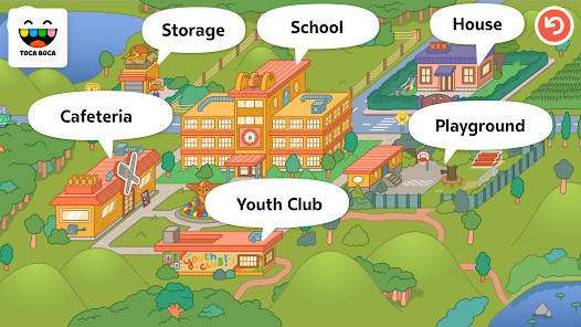 Toca Life School<span>(Unlock all content)</span> screenshot image 1_Androidswiki.net