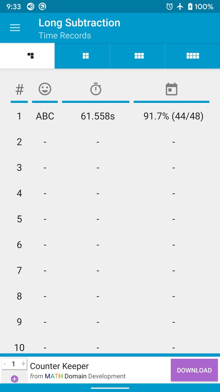 Big Subtraction: Long Subtract screenshot image 10_Androidswiki.net