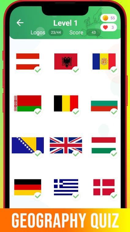 Flag Quiz: guess the flags screenshot image 3_Androidswiki.net