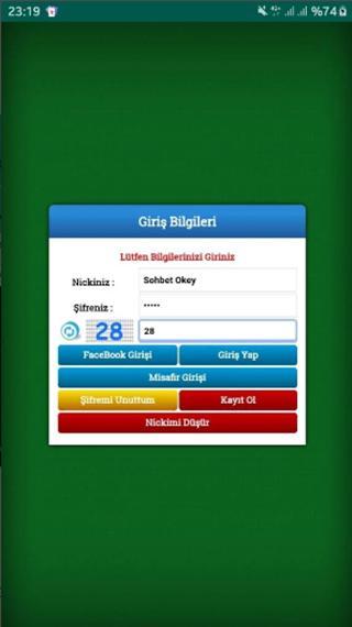 Sohbet Okey - Mobil Okey Oyna screenshot image 1_Androidswiki.net