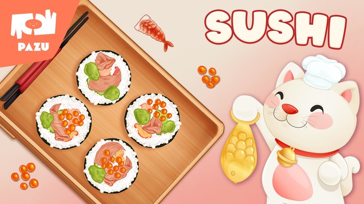 Sushi Maker Kids Cooking Games screenshot image 5_Androidswiki.net