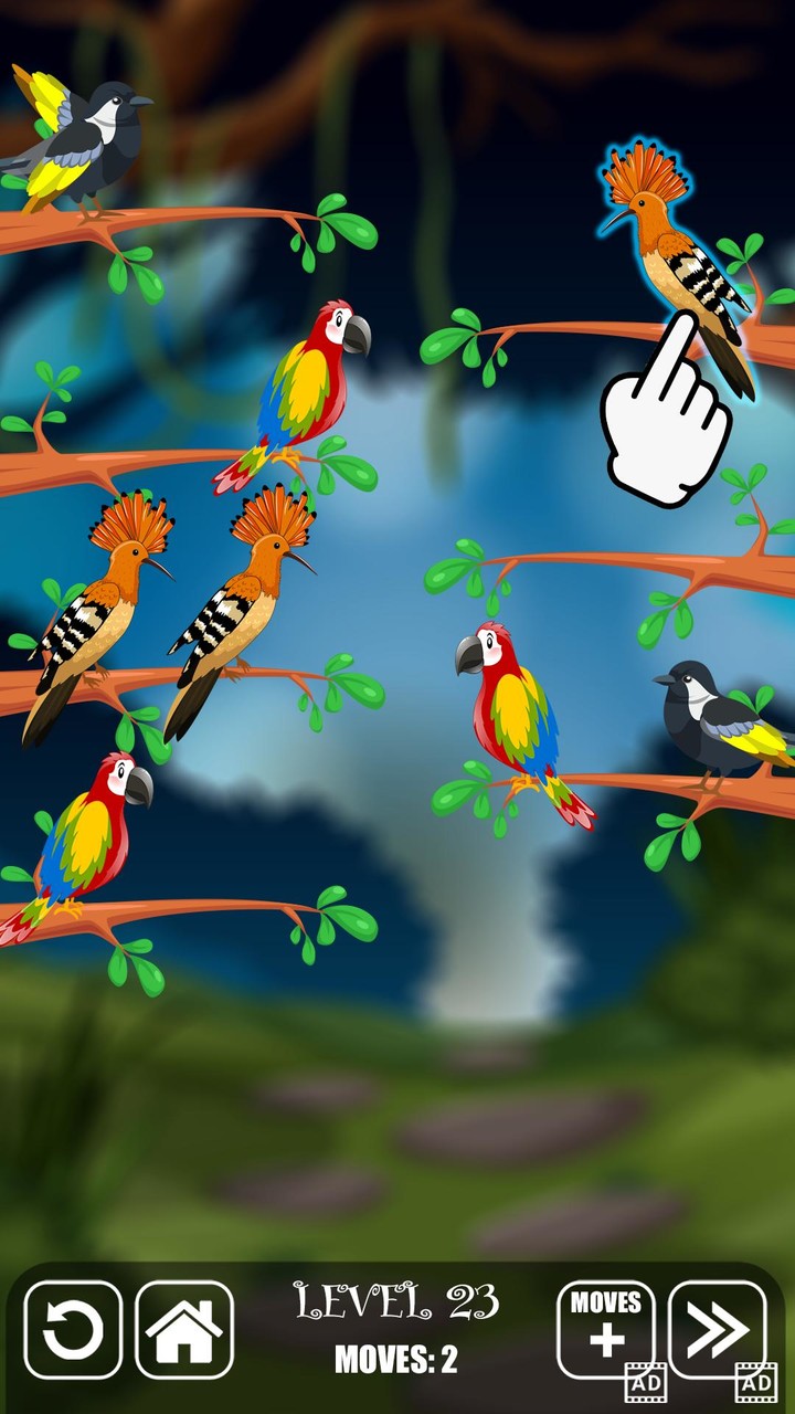 Bird Sorting Fun Puzzle Game screenshot image 5_Androidswiki.net