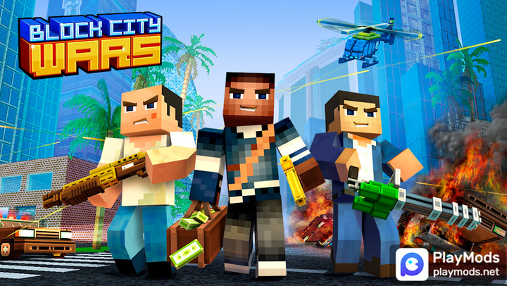 Block City Wars: Pixel Shooter with Battle Royale<span>(Endless bullets)</span> screenshot image 6_Androidswiki.net