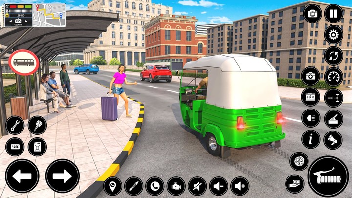 Auto Tuk Tuk Rickshaw Game screenshot image 1_Androidswiki.net