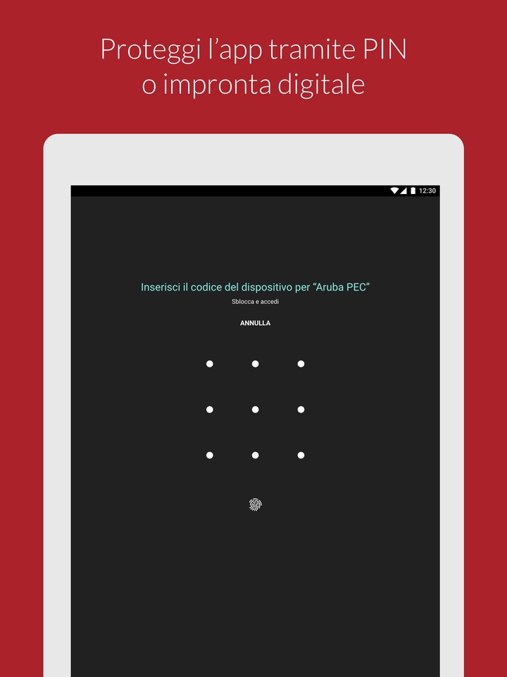 Aruba PEC screenshot image 9_Androidswiki.net