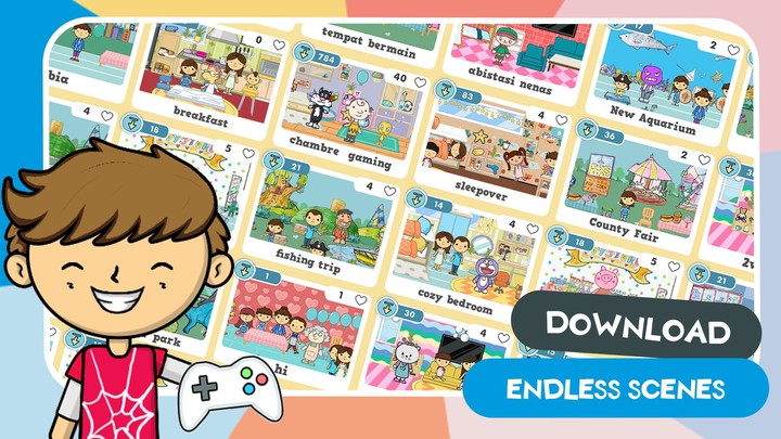 Lila's World:Create Play Learn screenshot image 2_Androidswiki.net
