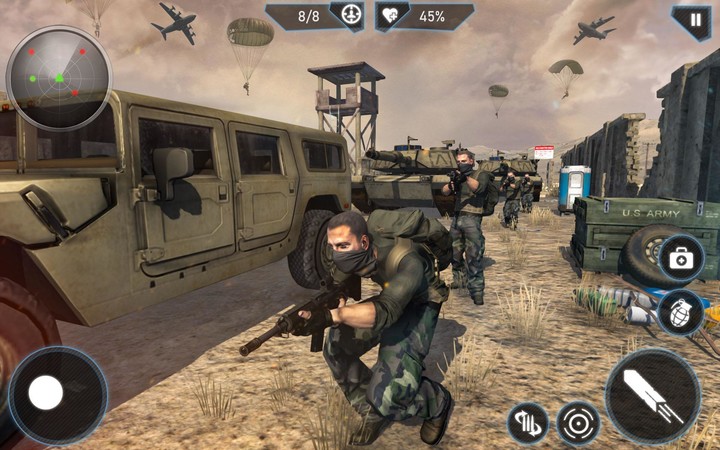 Modern FPS Combat Mission screenshot image 3_Androidswiki.net