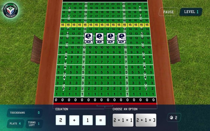 Math Facts Football screenshot image 3_Androidswiki.net