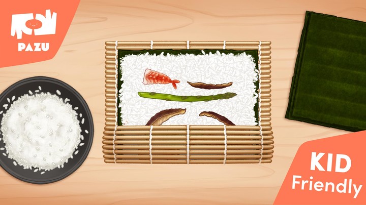 Sushi Maker Kids Cooking Games screenshot image 3_Androidswiki.net