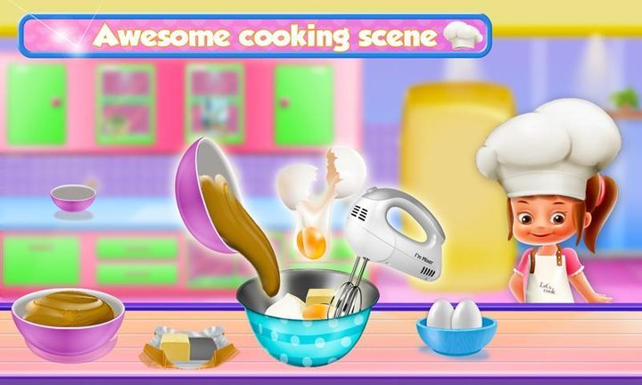 Sweet Desserts Girls Cake Game screenshot image 2_Androidswiki.net