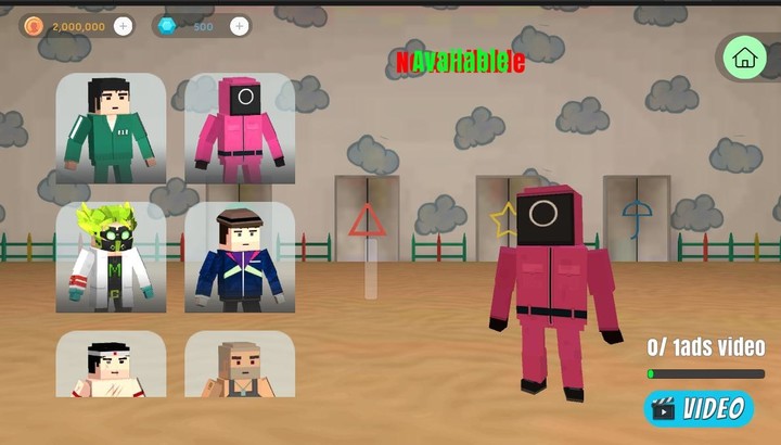 Squid Challenge 3D : Online screenshot image 2_Androidswiki.net