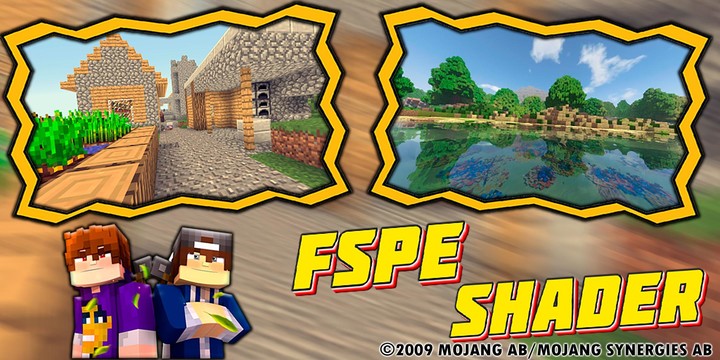FSPE Shader: Textures for MCPE screenshot image 1_Androidswiki.net
