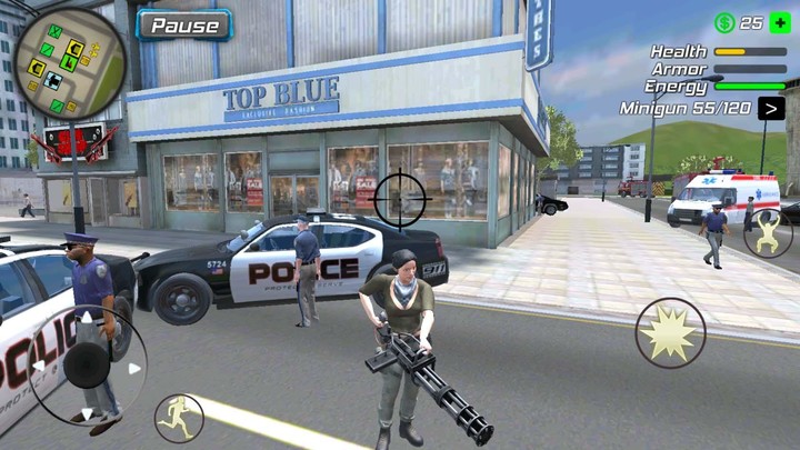 Super Miami Girl : Dog Crime screenshot image 2_Androidswiki.net