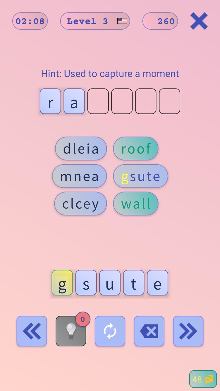 Anagram - Word Game screenshot image 4_Androidswiki.net