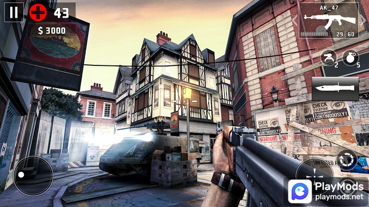 DEAD TRIGGER 2  Zombie Game FPS shooter<span>(Unlimited Bullets)</span> screenshot image 4_Androidswiki.net