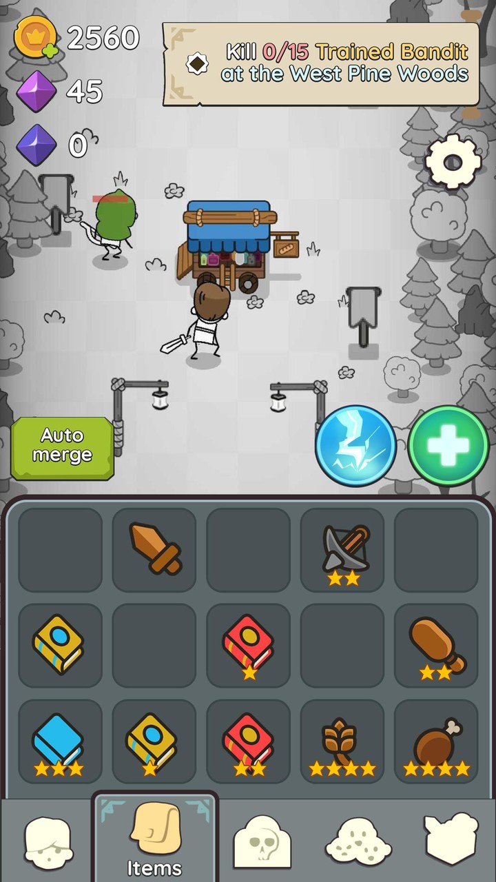 Idle Quest: Stickman Doodle screenshot image 8_Androidswiki.net