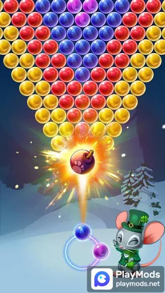 Bubble Shooter - Buster & Pop<span>(Speed change)</span> screenshot image 3_Androidswiki.net