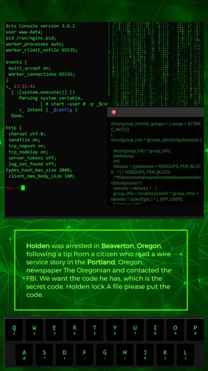Cyber Hacking Hero Hacker Game screenshot image 3_Androidswiki.net