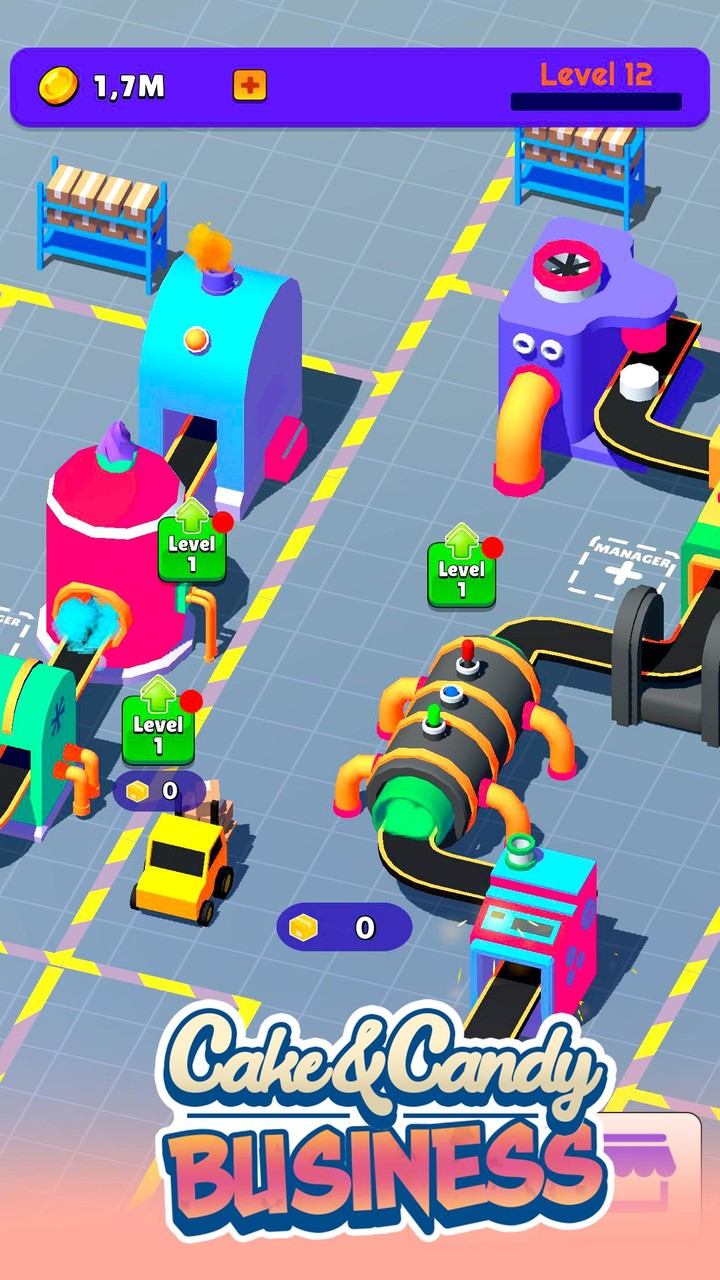 Idle Candy Factory - Tycoon screenshot image 3_Androidswiki.net