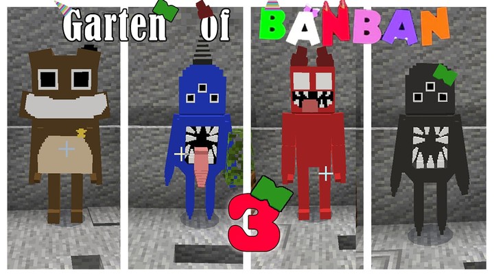 Garten of Banban 3 Minecraft screenshot image 5_Androidswiki.net