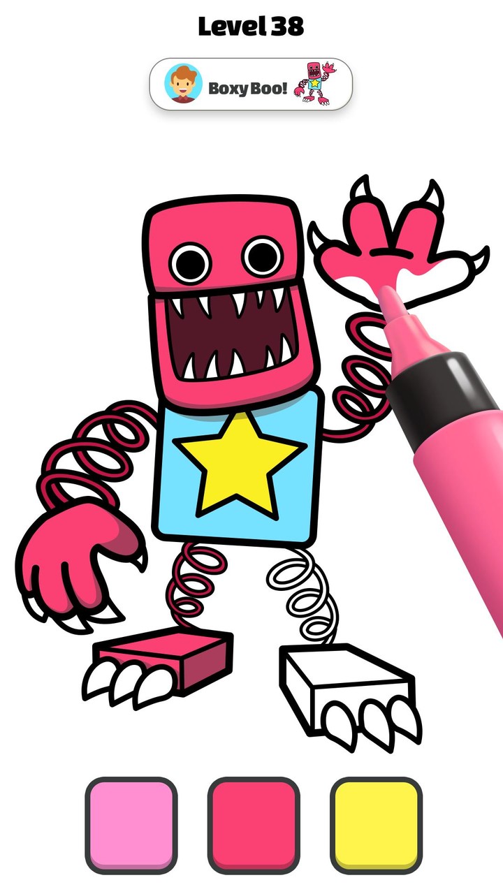 Coloring Boxy ASMR screenshot image 2_Androidswiki.net