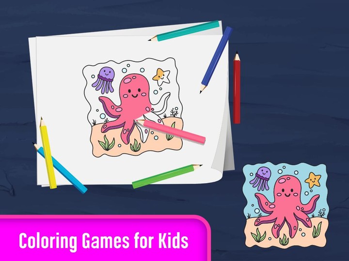 Coloring Games for Kids, Paint screenshot image 2_Androidswiki.net