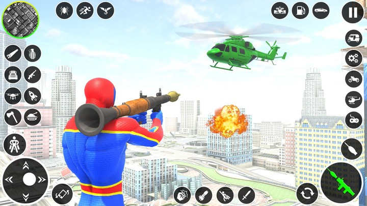 Fire Robot Hero Car Games screenshot image 1_Androidswiki.net