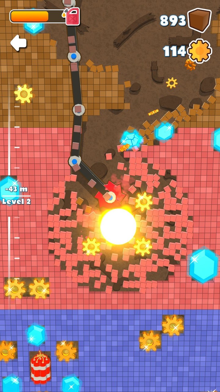 Voxel Digger screenshot image 5_Popularmodapk.com