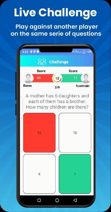 Vsquizz: Live quiz challenge screenshot image 3_Androidswiki.net